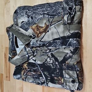 3 for $20 🏹 TrueTimber Camo Long Sleeve Button Down Hunting Shirt 2X